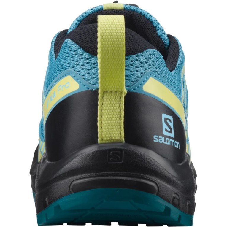 Salomon Xa Pro V8 Kids' Hiking Shoes Turquoise | CA 6F15